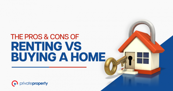The pros and cons of renting vs. buying a Home
