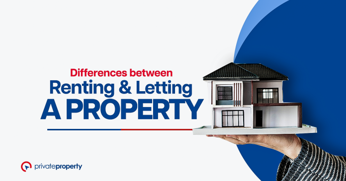Differences between Renting and Letting a property