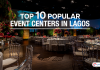 Top 10 Popular Event Centers in Lagos