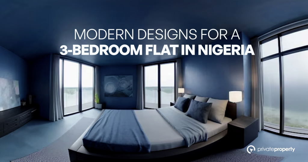 Modern Designs For A 3-Bedroom Flat in Nigeria