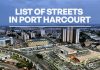 List of Streets in Port Harcourt
